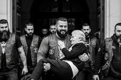 40 Bikers Stormed Nursing Home To Kidnap a WW2 Veteran