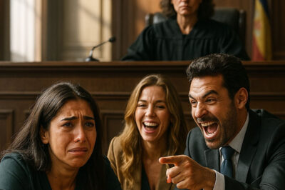 El marido y su amante se reían de mí allí mismo, en la sala del tribunal. Pero cuando leyeron la declaración de mi hijo, se quedaron helados…