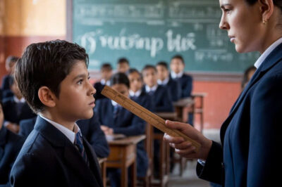 “¡CÁLLATE, ANALFABETO!” — Gritó La Profesora… Hasta Que El Niño Judío Escribió En 7 Idiomas