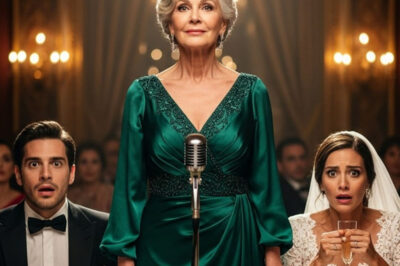 El brindis de la verdad: Una madre expone a su hijo y su nuera en su boda.