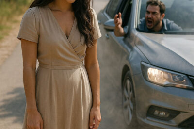 Mi marido me dejó en el arcén de la carretera con estas palabras: «No vales nada para nadie». Pero una hora después, delante de mí se detuvo una limusina que él solo había visto en las películas…