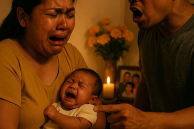 Después del parto, mis hormonas cambiaron. Mi esposo me decía que olía mal: “Tienes un olor agrio. Ve a dormir al sofá de la sala.” Solo dije algo con calma… que lo avergonzó profundamente.