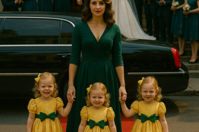 Él Invitó a Su Pobre Exesposa Para Humillarla En Su Boda—Pero Ella Llegó En Una Limusina Con Sus Trillizas…