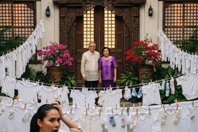 Mi esposo se fue a un viaje de negocios, pero cuando visité a mis suegros, me quedé en shock al ver pañales de bebé colgados por todo el patio