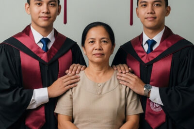 Una maestra soltera adoptó a dos gemelos huérfanos de 7 años… 22 años después, el final conmovió a todos