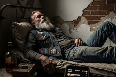 Hijo llamó a su padre biker muerto una vergüenza… hhasta que una bodega reveló su vida secreta