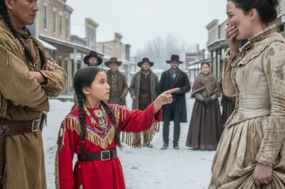 “Está guapa, papá.” La novia gorda fue motivo de burlas… hasta que la hija del apache la llamó…