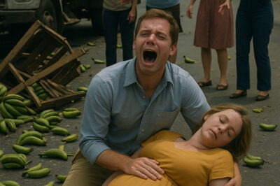 Mi esposa me dijo que vendiera este plátano esta mañana y luego tomara la licencia de maternidad, nuestro hijo está a solo 1 mes de nacer