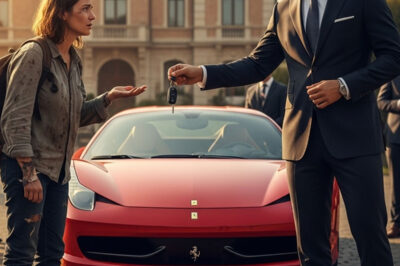 “TE DOY MI FERRARI SI LA ARRANCAS!” El Millonario Humilló A La Chica Sin Techo Pero Al Final Calló