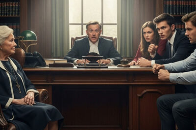 Mis hijos me dejaron fuera de la lectura del testamento de mi esposo — Así que les mostré quién manda de verdad.