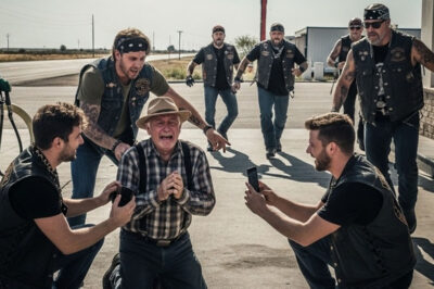 Matón abofetea a un veterano de 81 años frente a 47 motociclistas