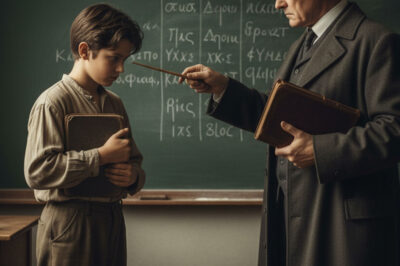 “¡CALLA, ANALFABETO!” — gritó el profesorr… hasta que el niño escribió en 9 idiomas…