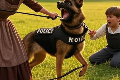 No atacó. No retrocedió. Solo gruñó con una gravedad que no venía de los dientes, sino del alma. Otra vez tú. Escupió Sara, acercándose. Thor no parpadeó. Sus ojos eran dos brasas encendidas en medio del barro, dentro del establo. Y Sara escuchaba todo. No se asomó.