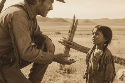 Un VAQUERO ayudó a un niño APACHE hambriento. Al día siguiente, 200 guerreros llegaron a su granero….