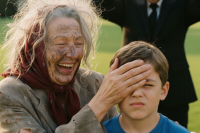 EL HIJO DEL MILLONARIO ERA CIEGO, HASTA QUeE UNA ANCIANA FROTÓ SUS OJOS Y SUCEDIÓ ALGO IMPOSIBLE…