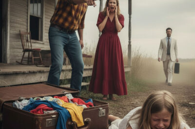 Padrastro Echó a la Niña Tras el Funeral de su Madre… De Pronto, un Millonario Entró y…