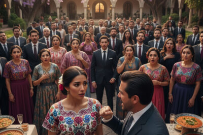 El DÍA de mi BODA, mi esposo me G0LPEÓ frente a todos—pero nadie esperaba lo que hice después…