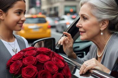 ANCIANA RICA ENCONTRÓ NIÑA POBRE EN LA CALLE — CUANDO VIO SU COLLAR, SE DESPLOMÓ