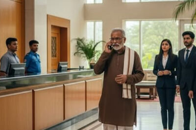 Un campesino entra en un lujoso hotel, despreciado – hasta que saca su teléfono y todos se arrepienten…