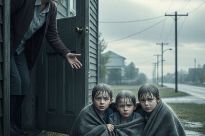 Ella abrió su puerta a 3 niños abandonados — 25 años después, uno de ellos lo cambió todo…