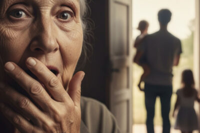 Le dio su casa a un padre con hijos y, cuando volvió… encontró algo que la hizo llorar…