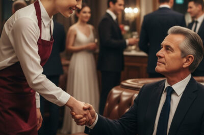 En la fiesta, nadie bailaba con el millonario japonés… hasta que la camarera lo invitó en japonés…