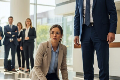 ¡Estaba a punto de ser despedida por ayudar a un anciano caído! ¡Entonces entró el CEO y lo llamó «papá»!…