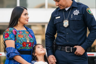 “¿Podrías ser mi esposo… sólo por hoy?” susurró una compañera de oficina al guardia de seguridad del edificio. Sus ojos, llenos de ansiedad, lo miraban suplicantes mientras veía llegar inesperadamente a sus familiares… y el final de todo comenzó ahí.