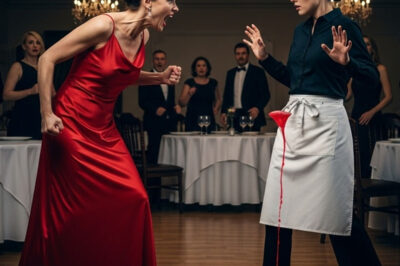 La arrogante Karen rompió mi vestido pensando que yo era solo una mesera — Pero su esposo multimillonario…