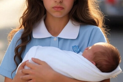 UNA NIÑA POBRE QUE LLEGA TARDE A LA ESCUELA ENCUENTRA A UN BEBÉ DESMAYADO ENCERRADO EN UN COCHE…