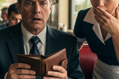 “SRA., ¿POR QUÉ ESTÁ LA FOTO DE MI MADRE EN SU CARTERA?” La camarera vio la foto de su madre en la billetera del millonario.