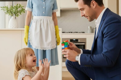 LA HUMILDE EMPLEADA LLEVA A SU HIJITA AL TRABAJO… Y EL GESTO DEL MILLONARIO DEJÓ A TODOS EN SHOCKS