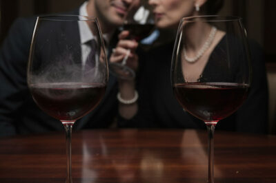 En nuestro aniversario, vi a mi esposo echar algo en mi copa. La cambié por la de su hermana…