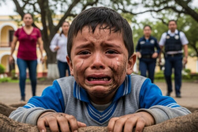 El Niño Señaló el Patio de la Escuela y Gritó “¡Devuélvanme a mi hermanita!”, y cuando cavaron todos quedaron paralizados…