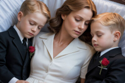 ¡Madre e hijos GEMELOS FALLECEN el mismo día, pero en el ENTIERRO, un DETALLE IMPACTA a todos!…