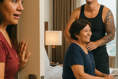 Sospechando que mi madre tenía un amante a los 60 años, todas las noches salía de casa a escondidas a las 10, siempre sacando dinero en secreto. Un día decidí seguirla… y quedé en shock.