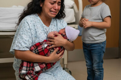 Mi hija de 10 años miró al recién nacido y susurró: —Mamá… no podemos llevarnos a este bebé a casa.