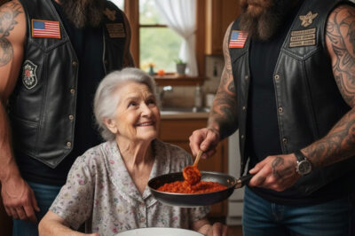 Los motociclistas a los que llamé a la policía durante 30 años llegaron a mi puerta cuando me estaba muriendo sola