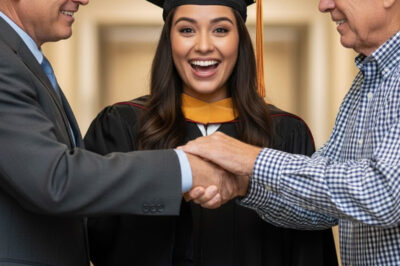 Mi padrastro fue obrero de la construcción durante 25 años y me crio para obtener mi doctorado. Entonces, el profesor se quedó atónito al verlo en la ceremonia de graduación.