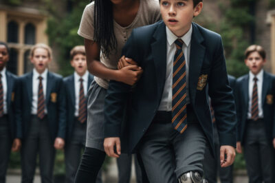 Todos se reían del hijo millonario con una sola pierna – Hasta que apareció una pobre chica negra…