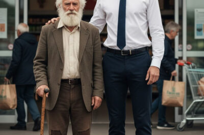 A los noventa años, me disfracé de anciano miserable y entré en mi propio supermercado — lo que ocurrió cambió mi legado para siempre