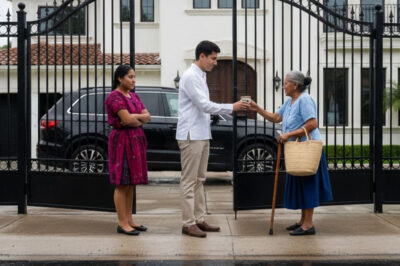 Una madre de 70 años fue a ver a su hijo para pedirle dinero para su tratamiento médico. Pero él solo le dio un paquete de fideos y, con educación, la despidió. Sin embargo, al llegar a casa y abrirlo, quedó sorprendida y no podía creer lo que veía…