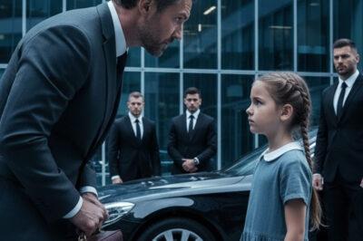 La niña oyó a los guardias hablar en chino y advirtió al millonario que no subiera el auto