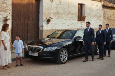 “Durante Diez Años Crié Sola a Mi Hijo Sin Padre — Todo el Pueblo Me Despreció, Hasta Que Un Día Se Detuvieron Autos de Lujo Frente a Mi Casa y El Verdadero Padre del Niño Hizo Llorar a Todos”