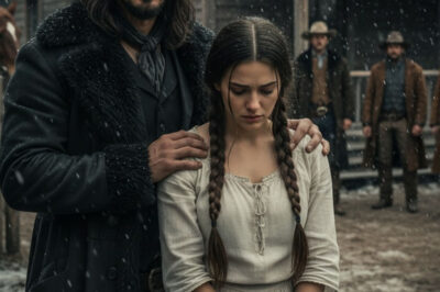 “¡No compres el caballo!” — gritó ella, con los ojos llenos de desesperación — “Cómprame a mí, vaquero… seré tuya para siempre, aunque tenga que pagarlo con sangre y lágrimas esta noche…”