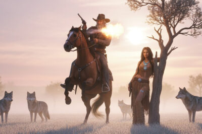 “Mi Cuerpo Es Tuyo” – Dijo La Chica Apache Después De Ser Salvata Por Un Vaquero