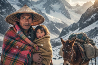 Anciano arriero rescató a niño en la nieve… 15 años después recibió una fortuna inesperada