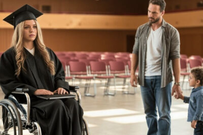 La Hija Minusválida del CEO Estaba Sola en su Graduación… Hasta que un Padre Soltero se Acercó.