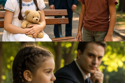 MILLONARIO VIUDO LLEVA A SU HIJA MUDA AL PARQUE… HASTA QUE UNA NIÑA DE LA CALLE HACE UN MILAGRO