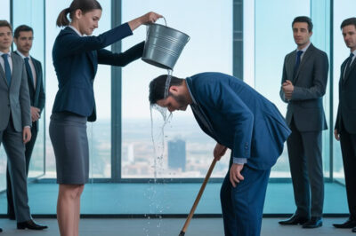 LA GERENTE LO HUMILLÓ POR PARECER POBRE…AL DÍA SIGUIENTE DESCUBREN QUE ÉL ERA EL DUEÑO DE LA EMPRESA